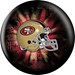 KR NFL San Francisco 49ers Viz-A-Ball