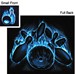 Blue Flame Strike Bowling T-shirt