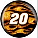 KR NASCAR Tony Stewart Viz-A-Ball