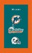 KR NFL Towel Miami Dolphins
