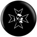 OnTheBallBowling Skull Iron Cross
