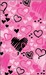 Brunswick Pink Hearts All Over Towel