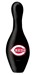 OnTheBallBowling MLB Cincinnati Reds Bowling Pin