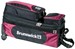 Brunswick Flash Slim Triple Roller/Tote Burgundy