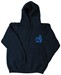 Blue Flame Strike Bowling Hooded Sweatshirt