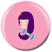 OTBB Angel Szafranko Design Girl with Purple Hair