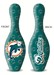 OTBB NFL Miami Dolphins Bowling Pin