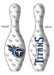 OTBB NFL Tennessee Titans Bowling Pin