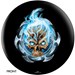 OTBB Michael Graham Design Flaming Blue Skull