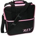 Rev Single Tote Black/Pink