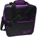 Rev Single Tote Black/Purple
