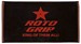 Roto Grip Woven Towel Black/Red