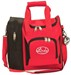 Linds Deluxe Single Tote Black/Red