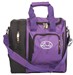 Linds Deluxe Single Tote Black/Purple