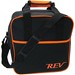 Rev Single Tote Black/Orange