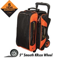 2 Ball Roller Bowling Bags Hammer Premium 2 Ball Roller Black Orange