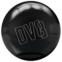 DV8 Polyester Just Black with Free Bag Bowling Balls