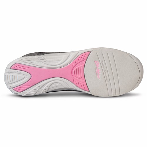Women's WIDE KR NOVA LITE Grey with Pink Highlights Bowling Shoes Size 6-10 