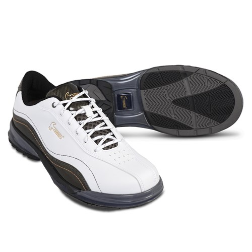 Hammer Mens Force White/Carbon Right Hand Wide Width Bowling Shoes