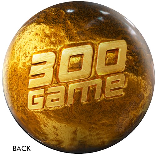 OnTheBallBowling 300 Game Gold Award Ball Core Image