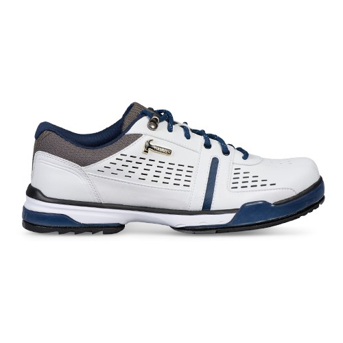 Hammer Mens Boss White/Navy/Grey Wide Bowling Shoes + FREE SHIPPING