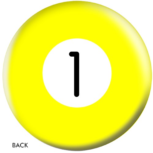 OnTheBallBowling Billiard Yellow 1 Ball Core Image
