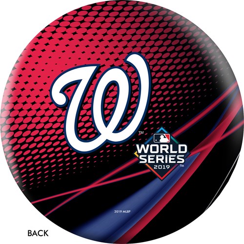 OnTheBallBowling MLB Washington Nationals 2019 World Series Champs Ball Core Image