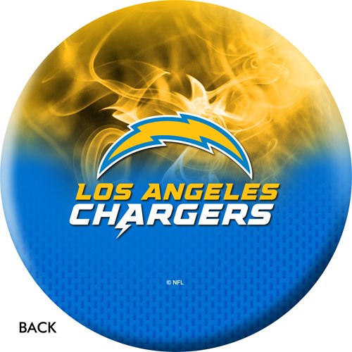 KR Strikeforce NFL on Fire Los Angeles Chargers Ball Core Image