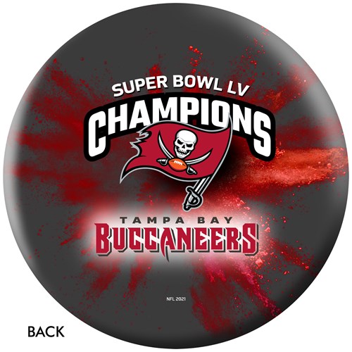 OnTheBallBowling Super Bowl 55 Champions Tampa Bay Buccaneers Ball Core Image
