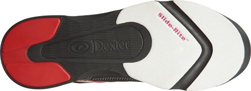 Dexter Ricky IV Bowling Shoes - Men's Brown Wide Width (EE), Microfiber Slide Soles, Rubber Horseshoe Heel