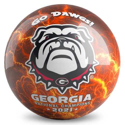 OnTheBallBowling 2021 NCAA National Champions Georgia Bulldogs Core Image