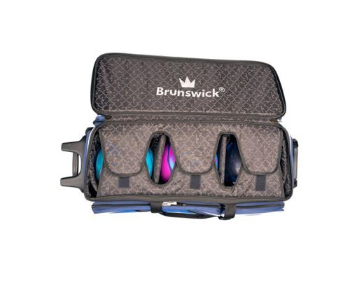 Brunswick Quest Triple Roller Blue Core Image