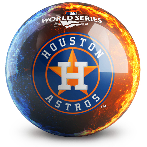 OnTheBallBowling MLB Houston Astros 2022 World Series Champs Ball Core Image