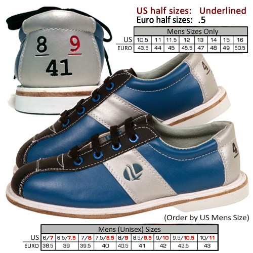 Linds Monarch With Laces Mens Bowling Rental Shoes 