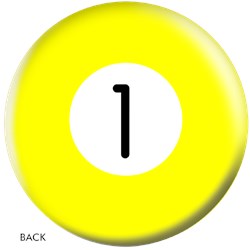 OnTheBallBowling Billiard Yellow 1 Ball Core Image