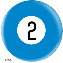OnTheBallBowling Billiard Blue 2 Ball Core Image