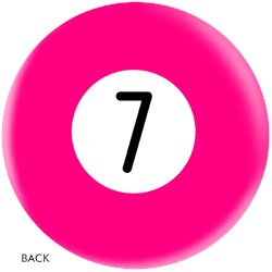 OnTheBallBowling Billiard Pink 7 Ball Core Image