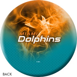 KR Strikeforce NFL on Fire Miami Dolphins Ball Core Image