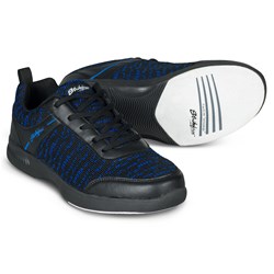 Mens KR Strikeforce Black/Steel Flyer Mesh Bowling Shoes Size 12 