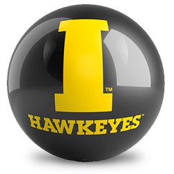OnTheBallBowling NCAA Iowa Hawkeyes Ball Core Image