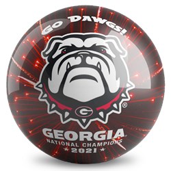 OnTheBallBowling 2021 NCAA National Champions Georgia Bulldogs Fireworks Core Image