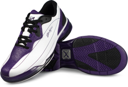 KR Strikeforce Womens Quest White Purple Bowling Shoes 