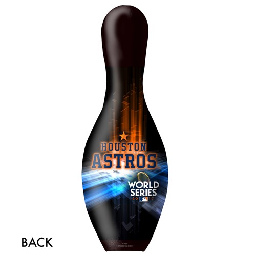 OnTheBallBowling MLB Houston Astros World Series Champions 2017 Pin Back Image