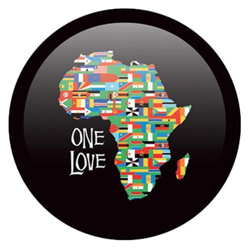 OnTheBallBowling African Flag One Love Back Image
