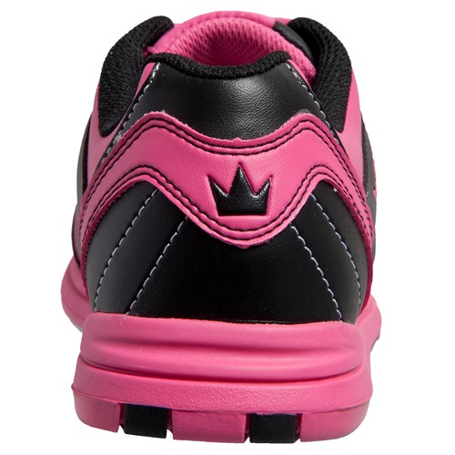 Brunswick Womens Diamond Black/Hot Pink Bowling Shoes + FREE SHIPPING