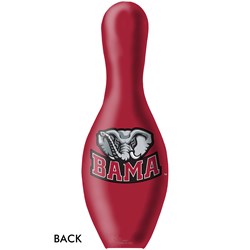 OnTheBallBowling NCAA Alabama Crimson Tide Bowling Pin Back Image