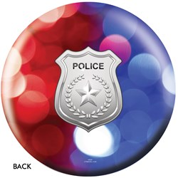OnTheBallBowling Police Dept Red-Blue Lights Back Image