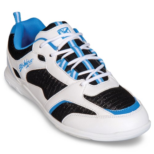 KR Strikeforce Womens Spirit Lite White/Black/Blue Bowling Shoes + FREE ...