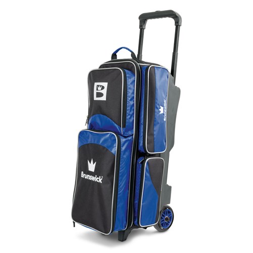 Brunswick Edge Triple Roller Blue + Free Shipping