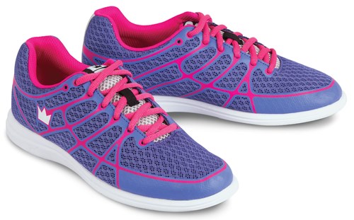 womens purple bowling shoes